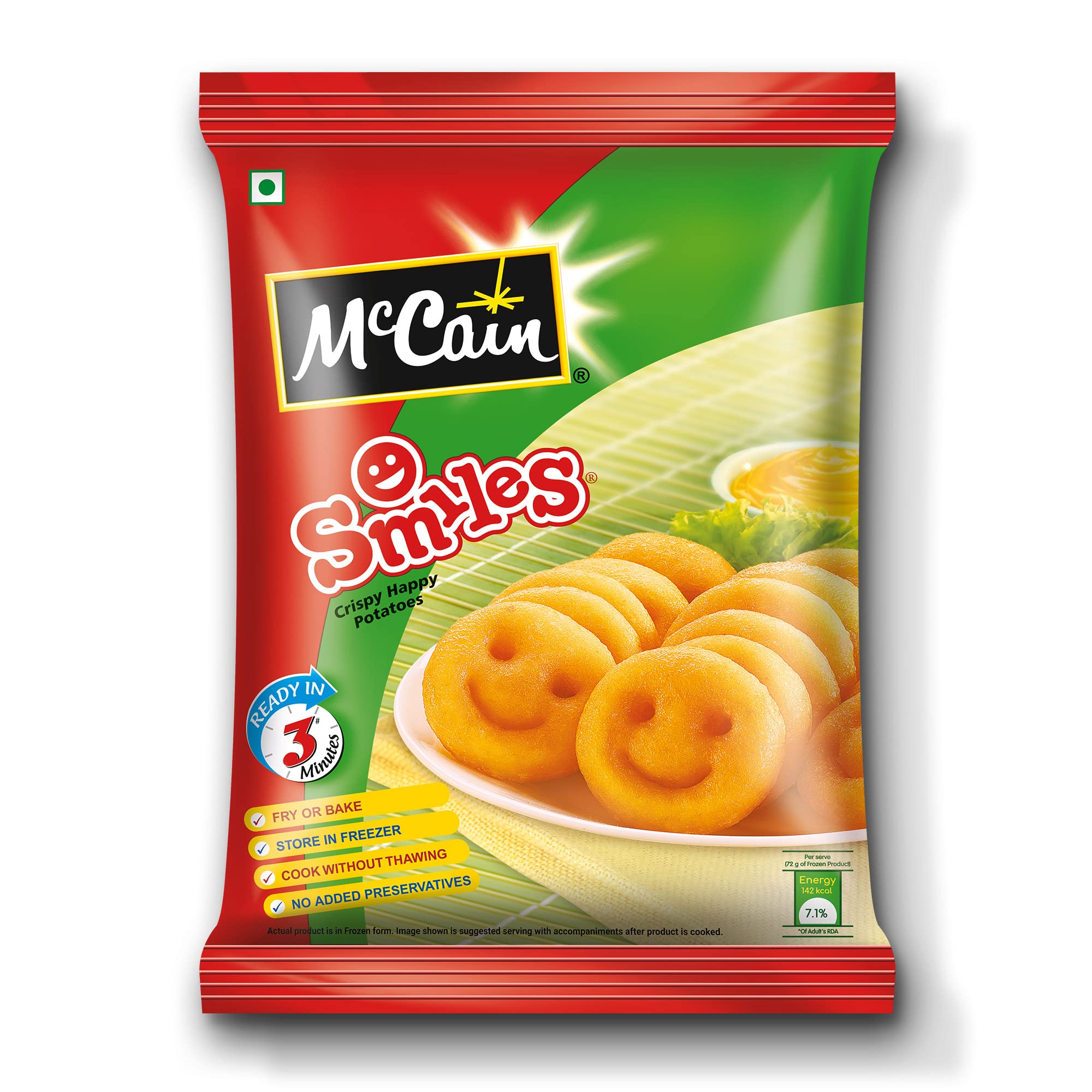 McCain Smiles, 750 g